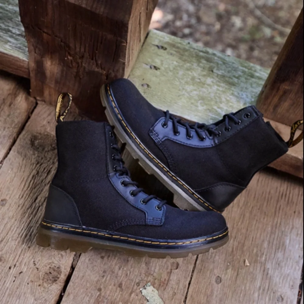 Dr. Martens Combs Boot - Little Kid / Big Kid - Black Size 2
